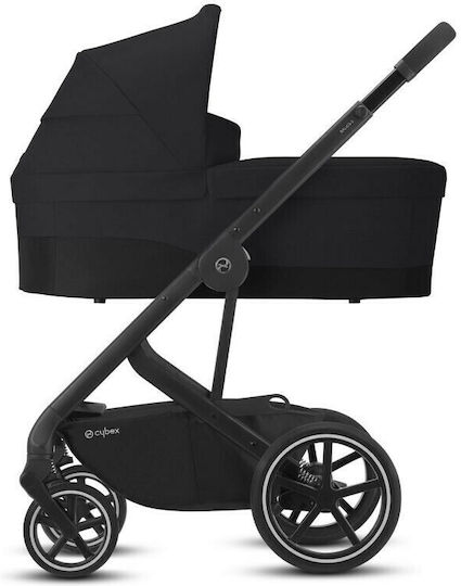 Cybex Balios S Lux Reglabil 3 în 1 Cărucior pentru copii Potrivit pentru Nou-născut negru închis 11.7kg