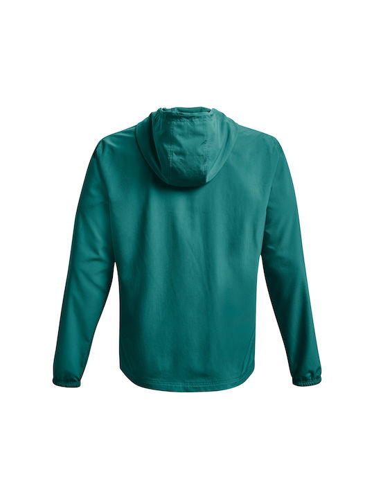 Sportstyle Athletic Jacket Windproof Green