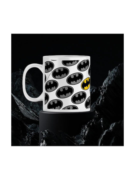 Batman Ceramic Cup White