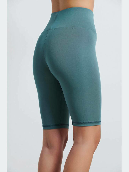 1221-903114 Women's Bike Training Legging High Waisted Blue