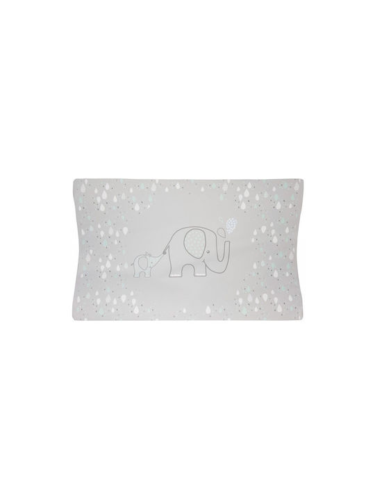 Bebejou Soft Changing Pad Ollie din Plastic Grey 44x72cm