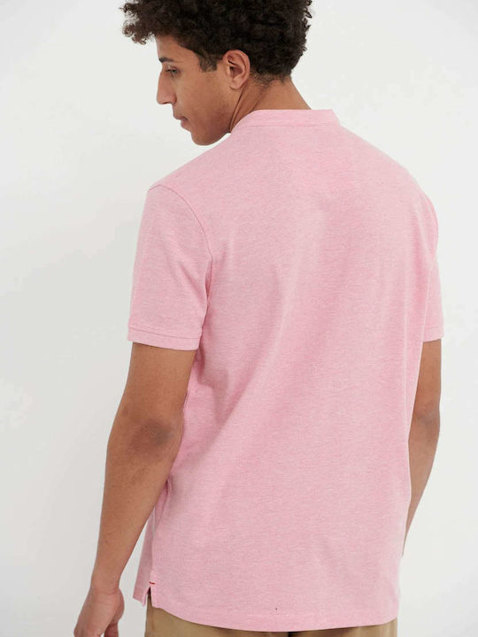 Funky Buddha Men's Short Sleeve T-shirt Pink