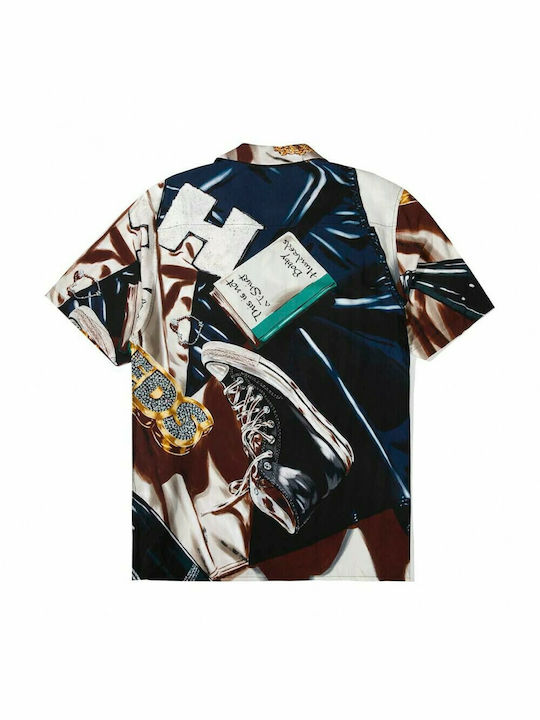 The Hundreds Memorabilia Men's Shirt Short Sleeve Multicolour