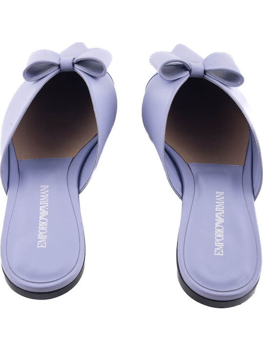 Flat Mules σε Μωβ Χρώμα