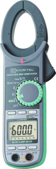 Kyoritsu Αμπεροτσιμπίδα Ψηφιακή 600A AC 2046R True RMS με Ακροδέκτες