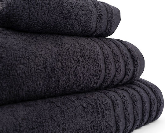 Mc Decor Комплект Кърпи 3 Бр Sole Ebony Тегло 500 Гр/м² Mc Decor Комплект Кърпи 3 Бр Sole Ebony Тегло 500 Гр/м²