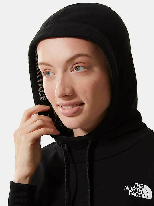 Zumu Mini Athletic Dress Long Sleeve Hooded Black