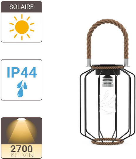 Xanlite Solar Light Floor Traffic light Warm White 2700K with Photocell IP44