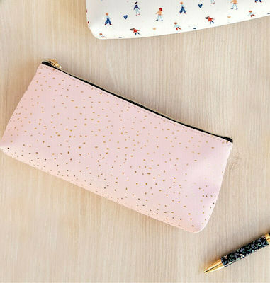 Filofax Confetti Pencil Case Barrel with 1 Compartment Pink