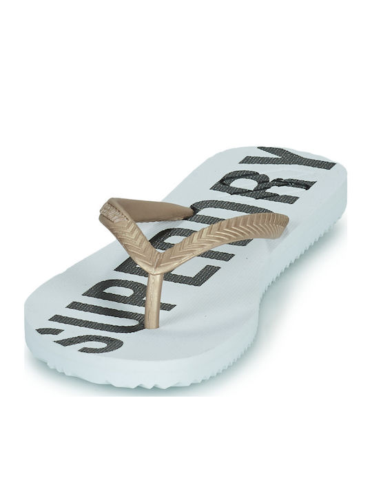 Women's Flip Flops Gold
