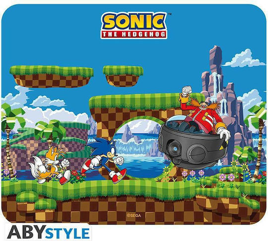 Abysse Mouse Pad Multicolour 235mm Sonic, Tails & Doctor Robotnik