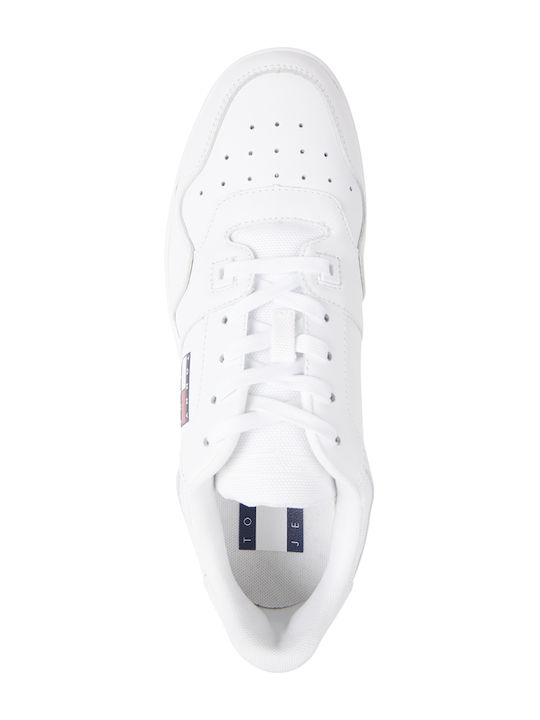 Retro Basket Sneakers White