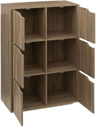 Simply Smart Dulap De Sufragerie Din Placă Din Lemn Agregat Maro 67.5x32x100.5cm