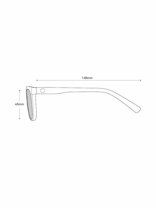 Spy Bewilder Unisex Ochelari de soare cu Cadru Matte Gunmetal 6700000000112