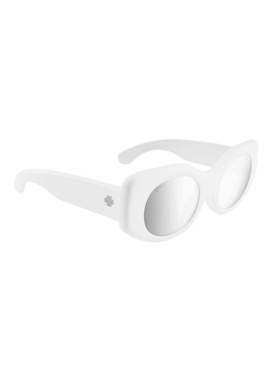 Spy White Bronze Sonnenbrillen Λευκά mit Kunststoff Gestell