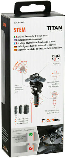 Lampa Titan Series Βάση Κινητού Μοτοσυκλέτας για την Τιμονόπλακα