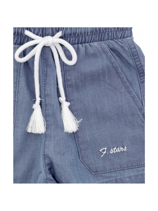 Funky Kinder Shorts/Bermudas Stoff Blau