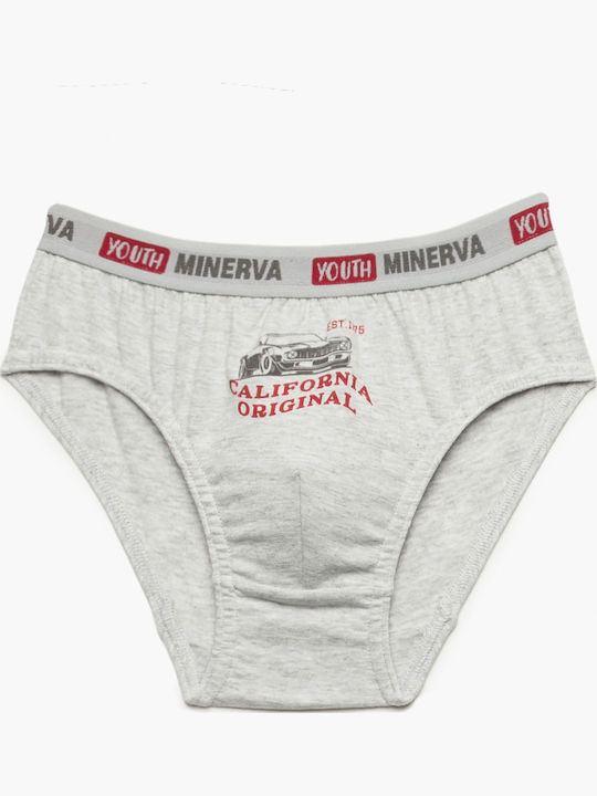 Minerva Cars Kids' Set with Briefs Black 3pcs