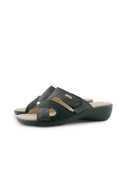 2-2228 B-Soft Women's Sandals BLACK