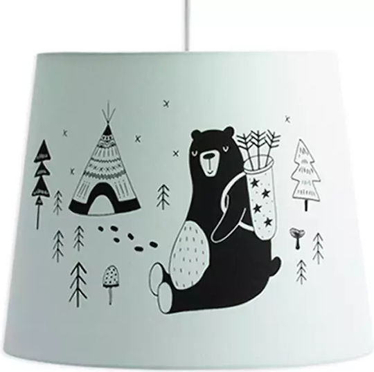 Funna Baby Lets Go Einfaches Licht Kinderdeckenleuchte Deckenleuchte 60W Grey 30x26cm