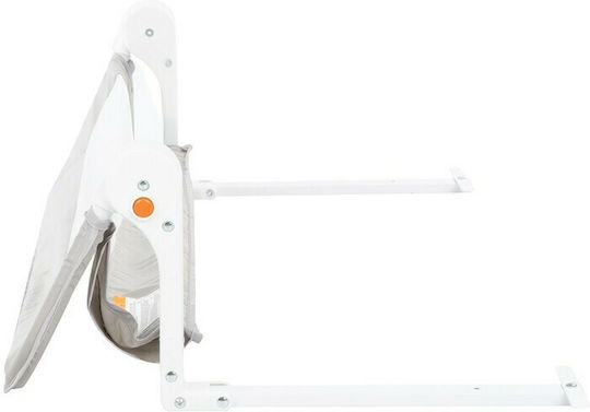 Kikka Boo I Am Safe Foldable Bed Rail Guard Simple Placement made of Fabric in Gray Color 102x35x42εκ. 1pcs
