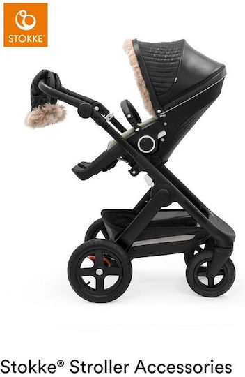 Stokke Ύφασμα Καροτσιού Μαύρο Winter Kit