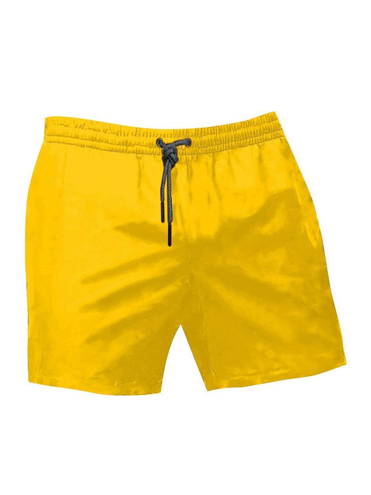 Suyutti Y2531 Men's Swimwear Shorts Yellow