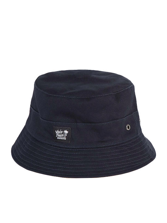 Emerson Υφασμάτινo Ανδρικό Καπέλο Στυλ Bucket Navy / Sand