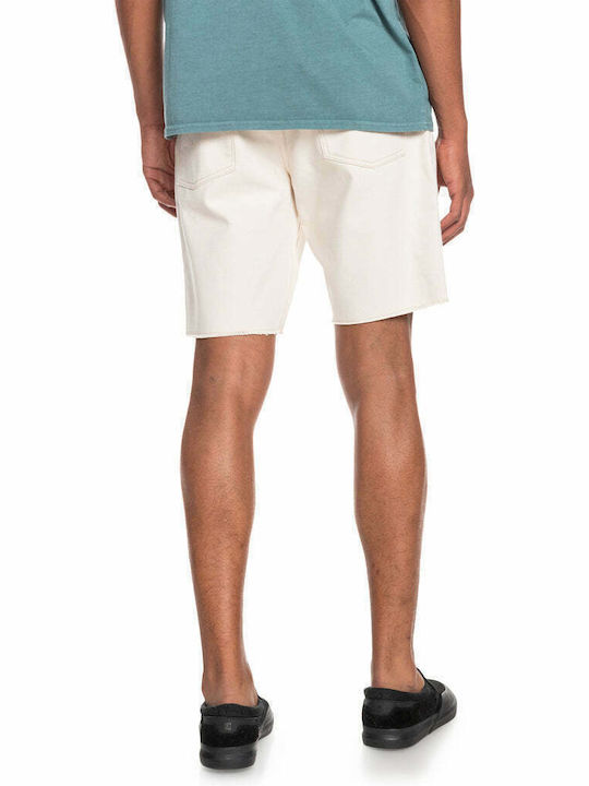 Quiksilver Herrenshorts Jeans Ecru