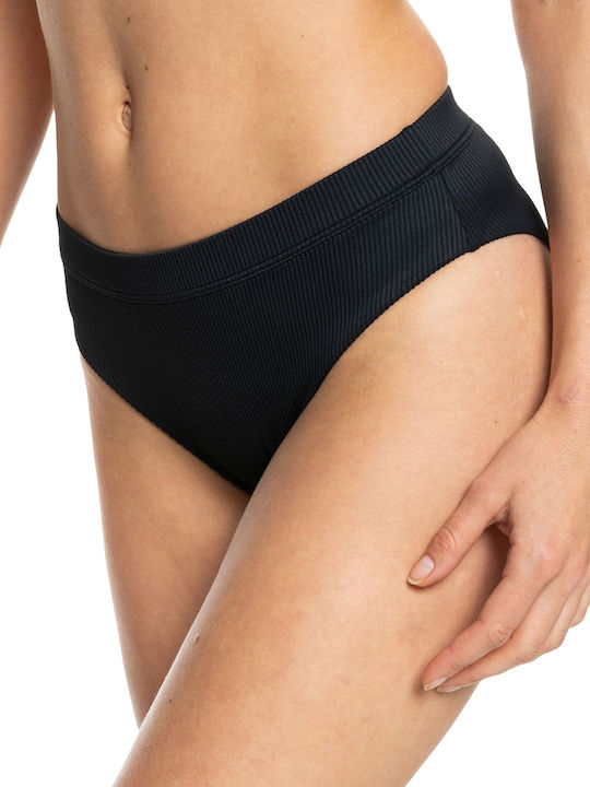Love The Shorey Bikini Slip Talie Înaltă Negru