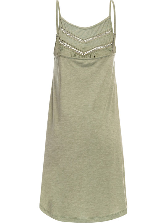 Rare Feeling Summer Midi Dress Khaki
