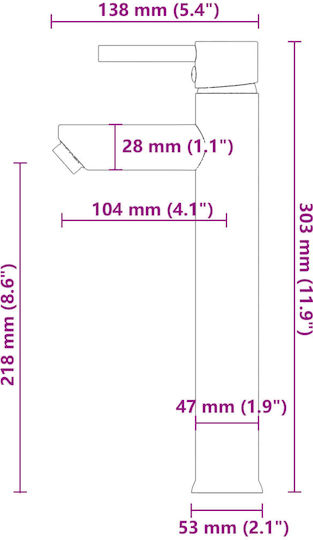 vidaXL Deasupra Blatului Chiuvetă Sticlă 42x42x14cm Auriu