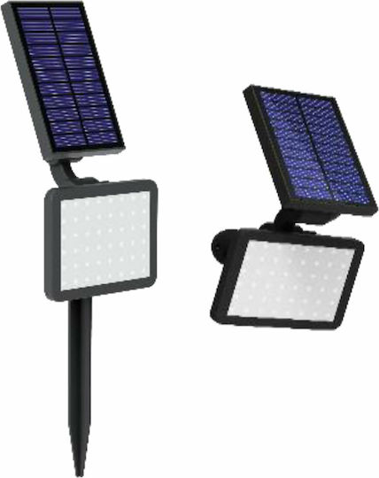 Xanlite APPS200 Aufgespießt Solarleuchte 200lm mit Kaltweiß Licht 6000K IP44 12cmx12cmcm