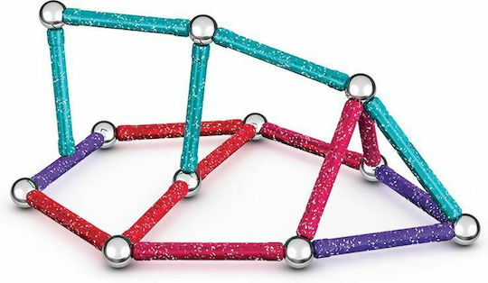 Geomag Μαγνητικό Παιχνίδι Κατασκευών Glitter για Παιδιά 3+ Ετών 536