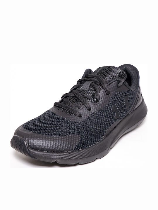 Bgs Surge Kids Sports Shoes Running with Laces Black