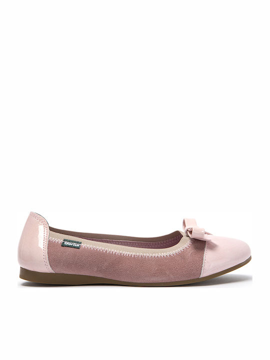 Παιδικές Μπαλαρίνες Suede Ροζ 24234