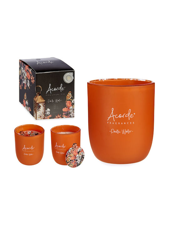 BigBuy Aromatisches Kerze in Gefäß mit Parfüm Zimt/Poetisches Wasser 120gr