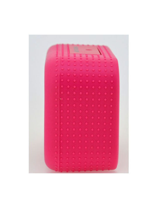 Jaga Jaga Tischuhr Digital LCD mit Wecker Rosa A101FA