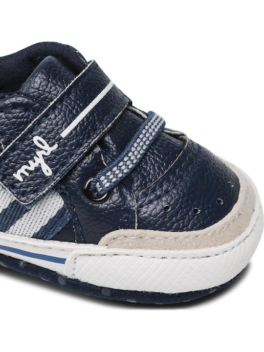 Mayoral Βρεφικά Sneakers Αγκαλιάς Navy Μπλε