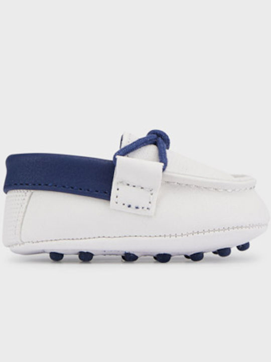 Mayoral Baby Moccasins White