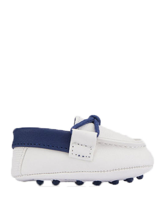 Mayoral Baby Moccasins White