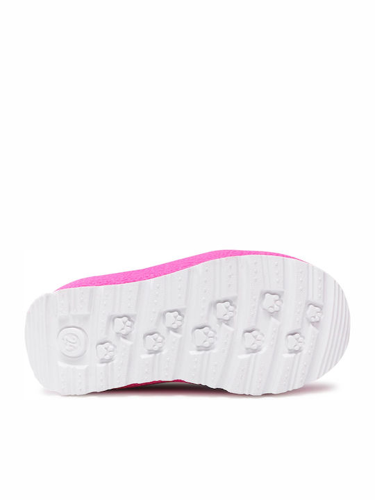 Kids Snow Boots with Zipper Fuchsia