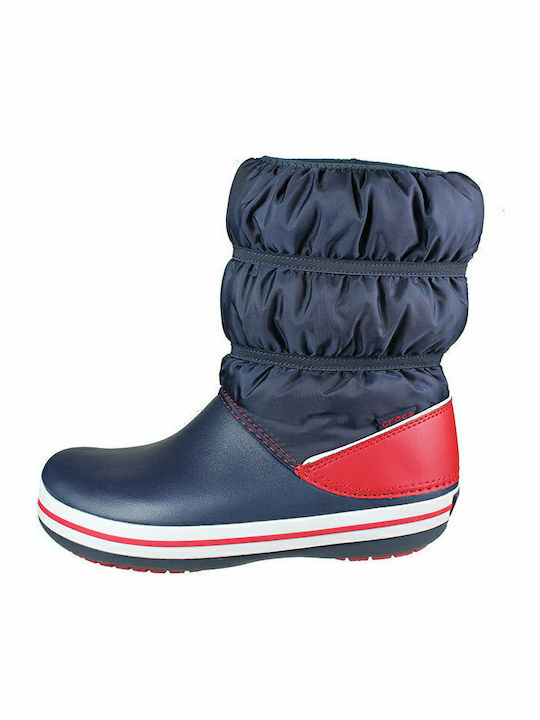 Puff Anatomische Kinder-Schneestiefel Marineblau