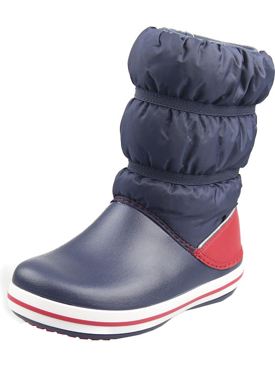 Puff Anatomische Kinder-Schneestiefel Marineblau