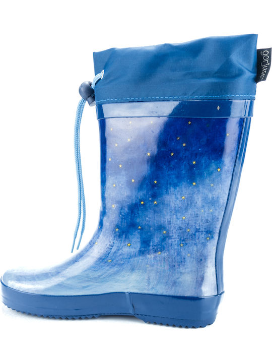 Kids Wellies Gorjuss Just Because Blue