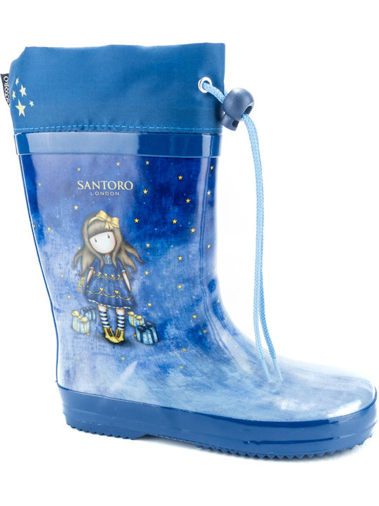Kids Wellies Gorjuss Just Because Blue