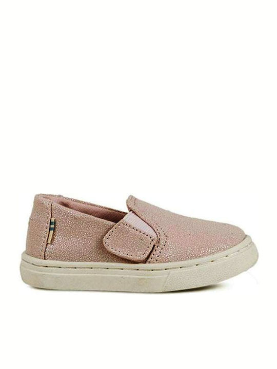 Παιδικές Espadrilles mit Bügel- und Schleifenverschluss Rosa Tiny Luca Iridescent Droplets