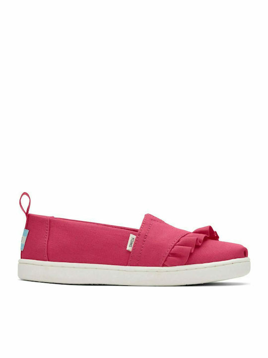 Kids Espradrilles Slip-On Red Alpargata