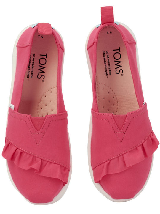 Kids Espradrilles Slip-On Red Alpargata