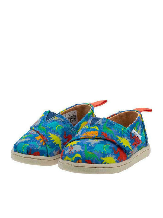 Kids Espradrilles with Hoop & Loop Closure Blue Alpargata